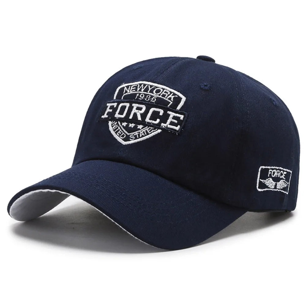 Embroidered Sun Protection Cap