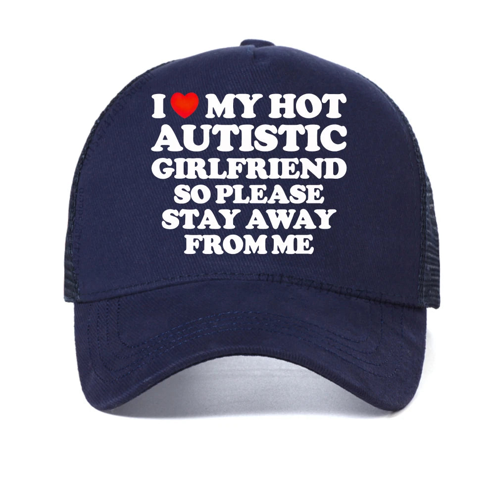 Funny Quote Mesh Baseball Cap
