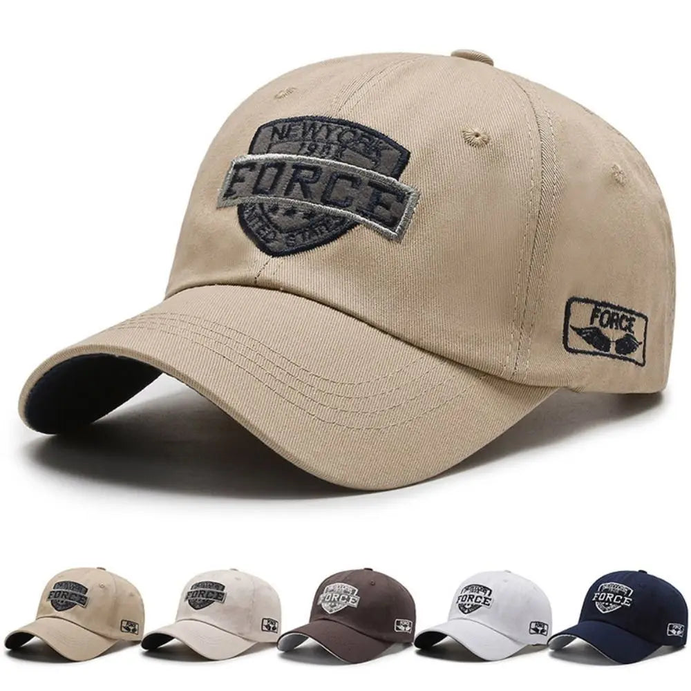 Embroidered Sun Protection Cap