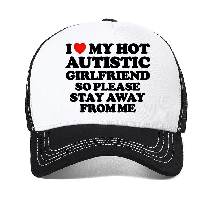 Funny Quote Mesh Baseball Cap