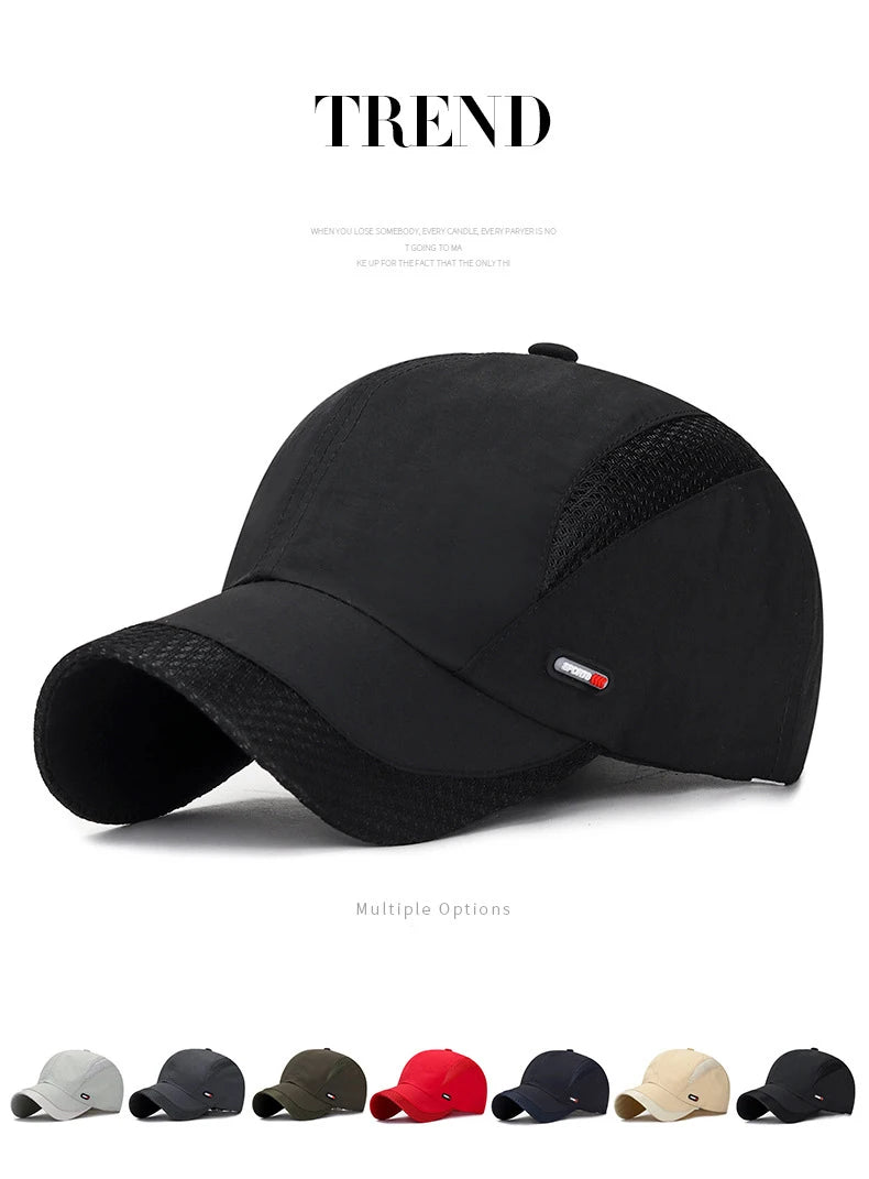 Quick Dry Mesh Baseball Cap