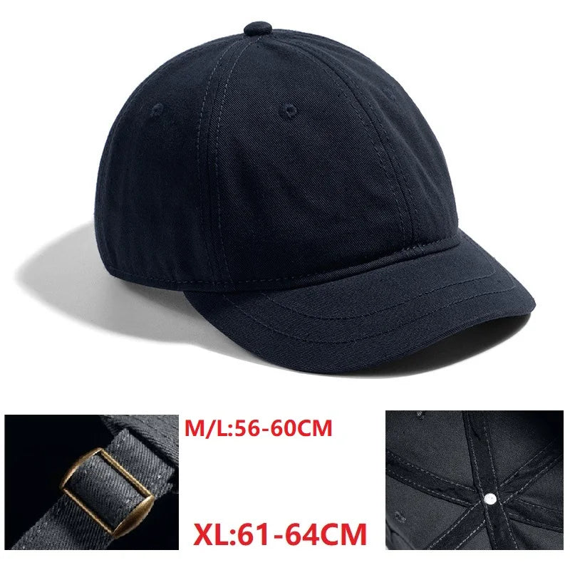 Large Size Wool Short Brim Hat