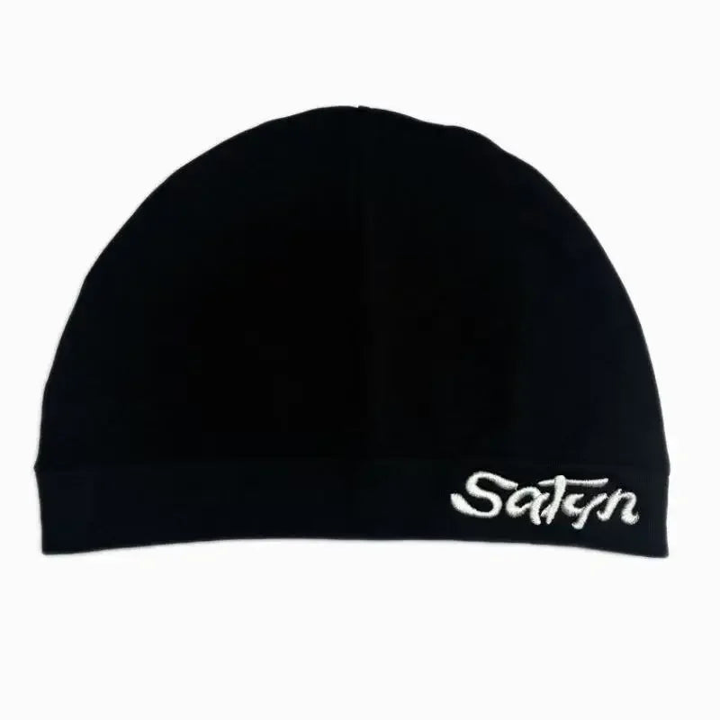 Letter Embroidered Knit Beanie