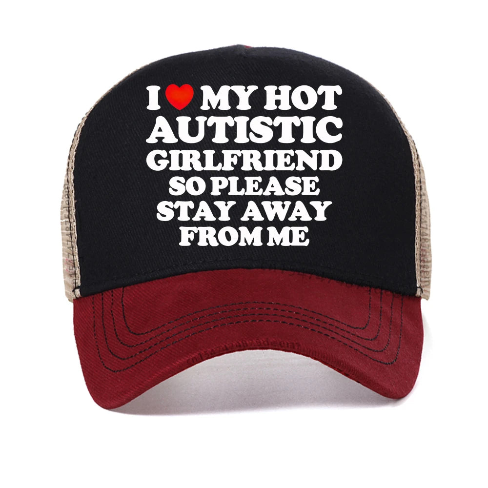 Funny Quote Mesh Baseball Cap