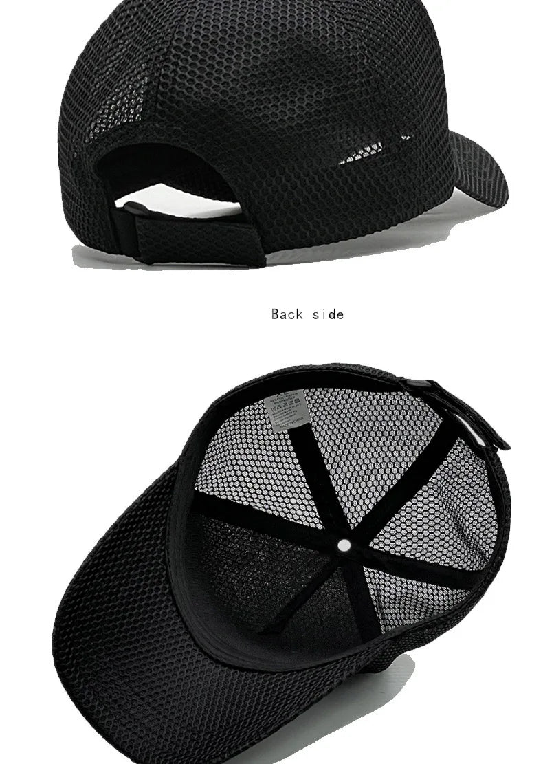 Plus Size Mesh Baseball Cap