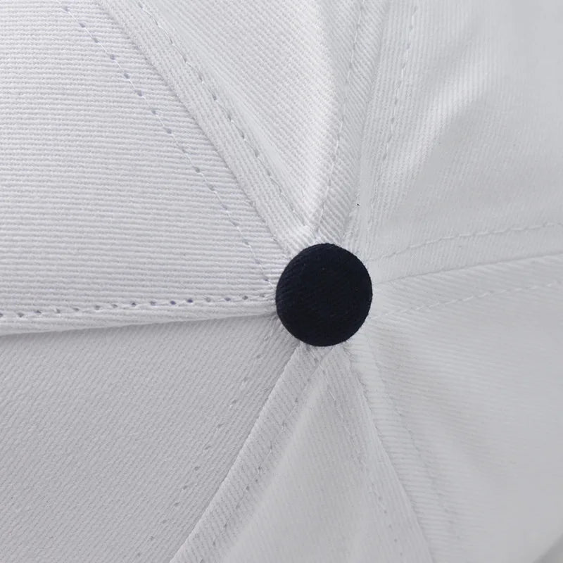 Embroidered Navy Captain Cap