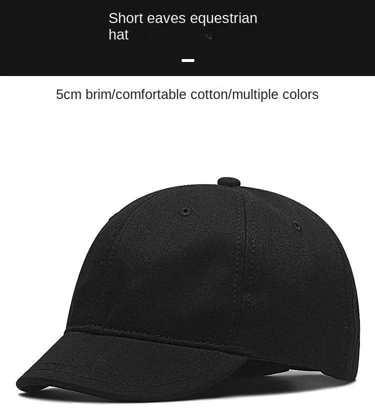 Large Size Wool Short Brim Hat