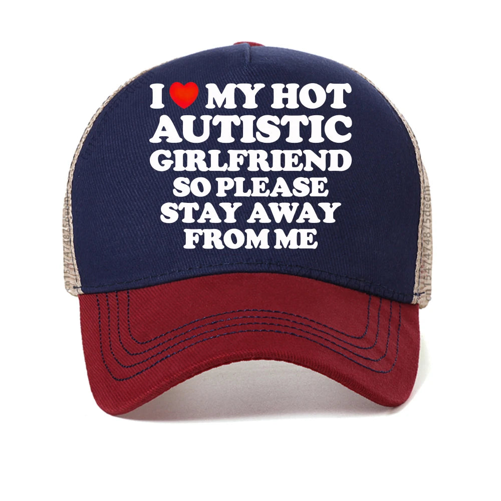 Funny Quote Mesh Baseball Cap