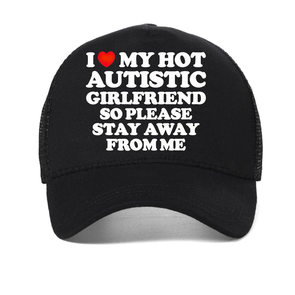Funny Quote Mesh Baseball Cap