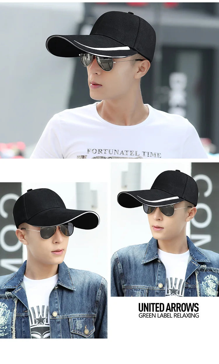 Long Brim Sun Protection Cap