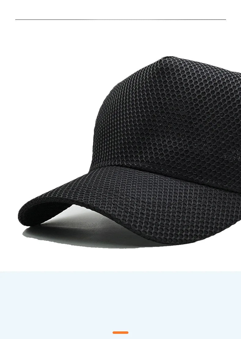 Plus Size Mesh Baseball Cap