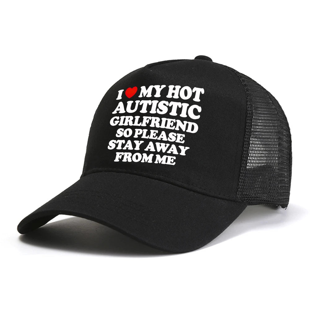 Funny Quote Mesh Baseball Cap