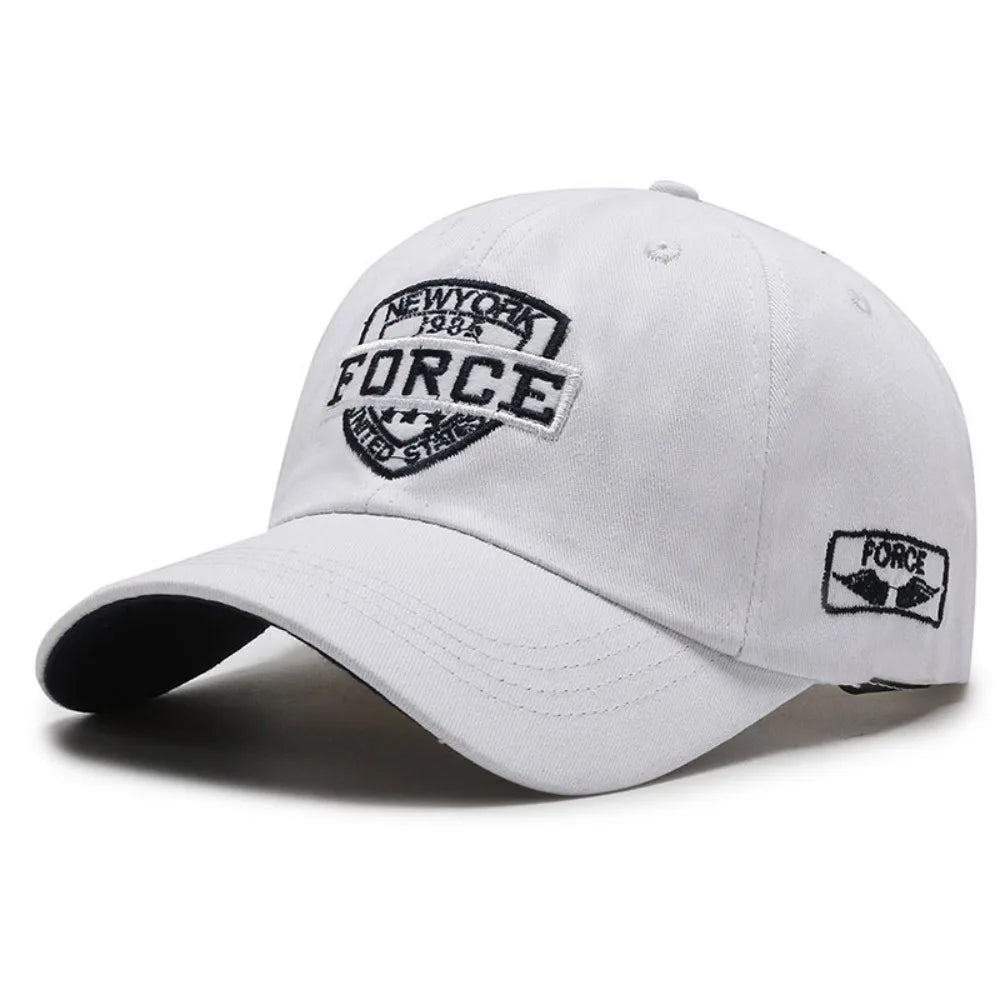 Embroidered Sun Protection Cap
