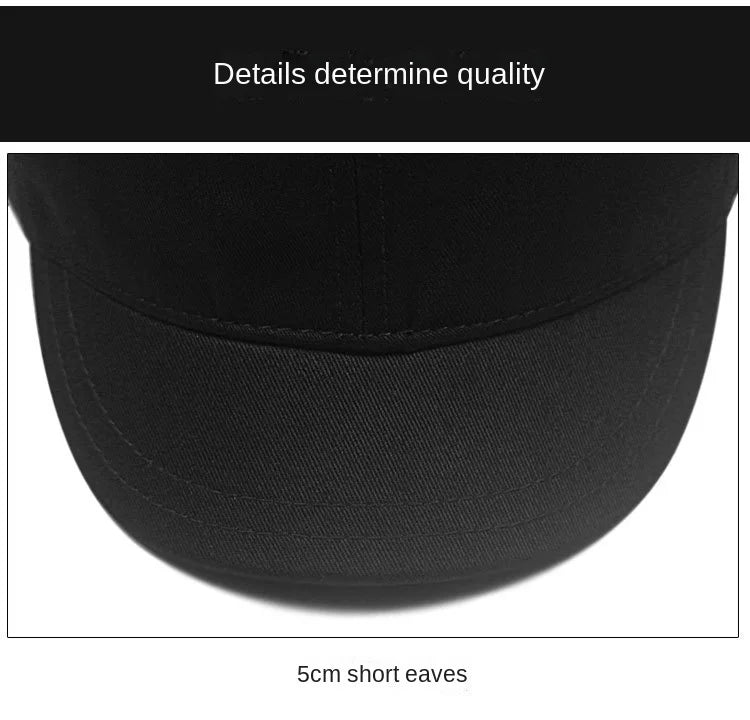 Large Size Wool Short Brim Hat