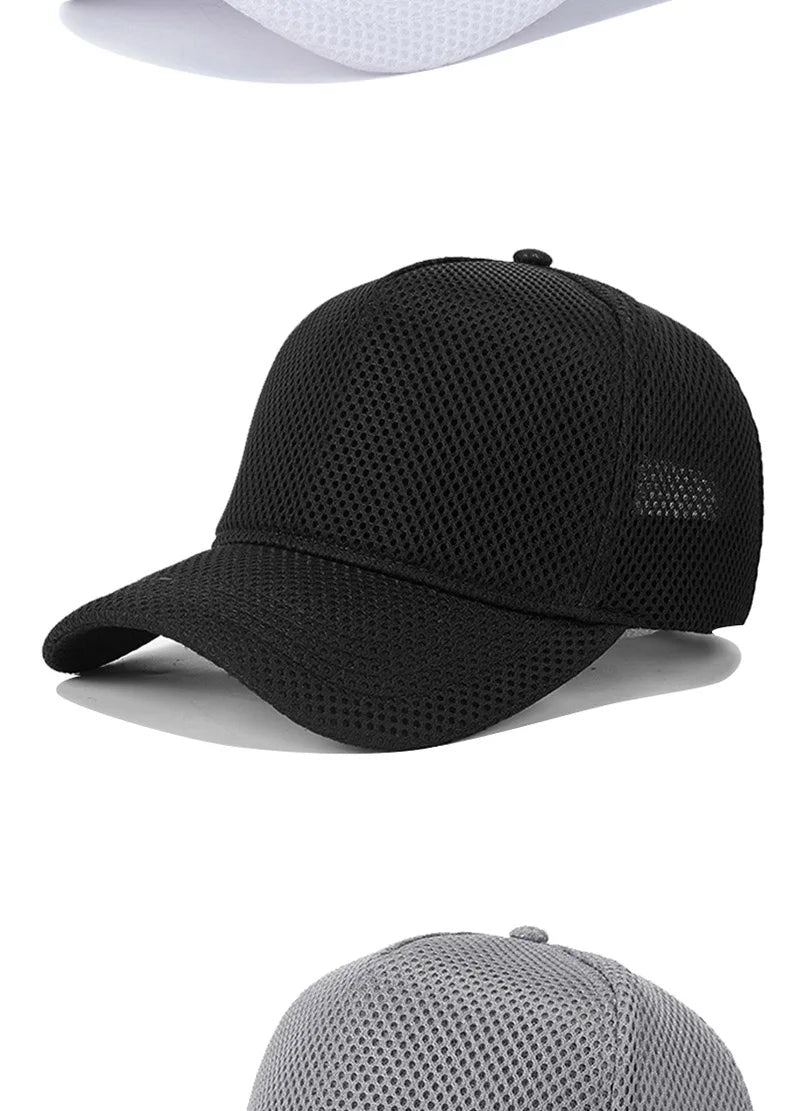 Plus Size Mesh Baseball Cap