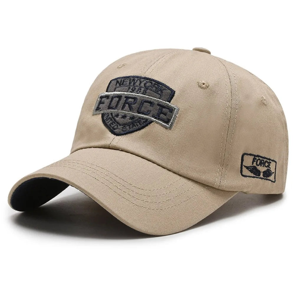 Embroidered Sun Protection Cap
