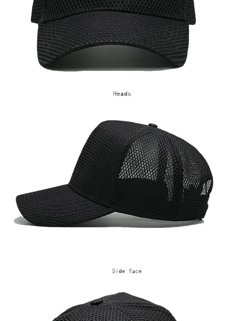 Plus Size Mesh Baseball Cap