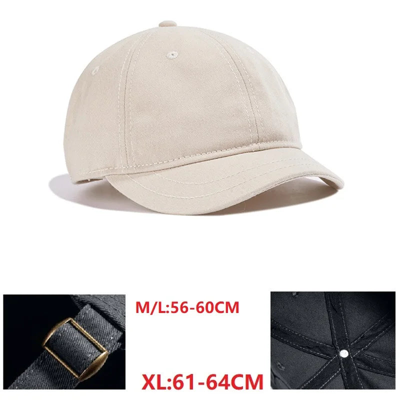 Large Size Wool Short Brim Hat