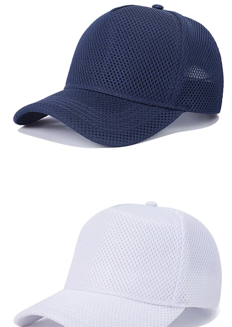 Plus Size Mesh Baseball Cap