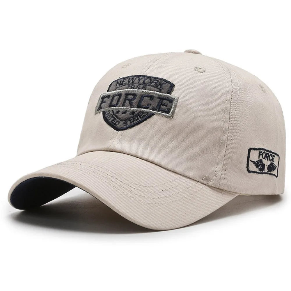 Embroidered Sun Protection Cap
