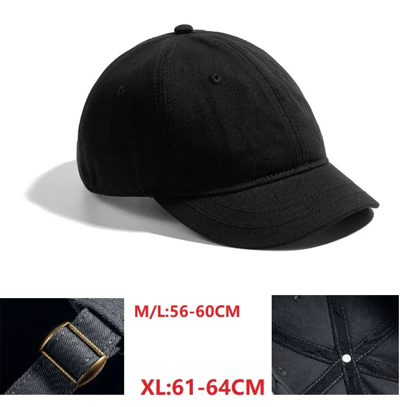 Large Size Wool Short Brim Hat