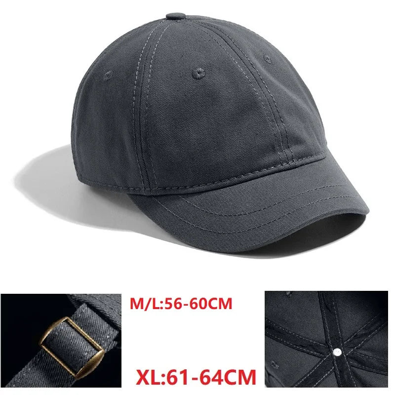Large Size Wool Short Brim Hat