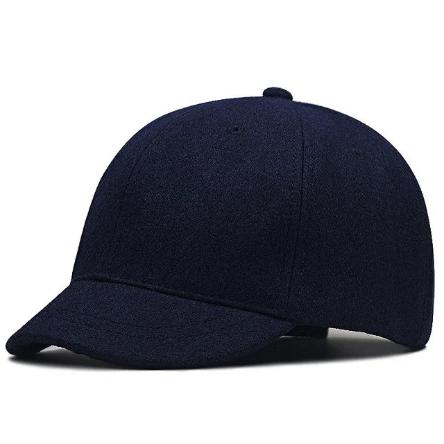 Large Size Wool Short Brim Hat