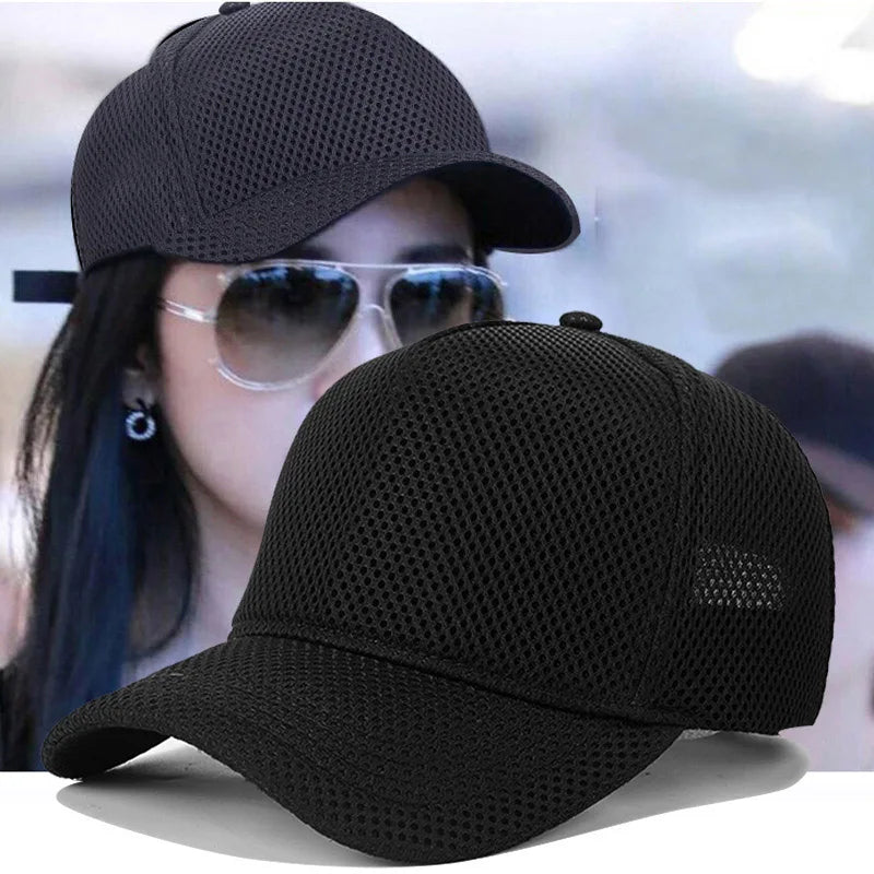 Plus Size Mesh Baseball Cap