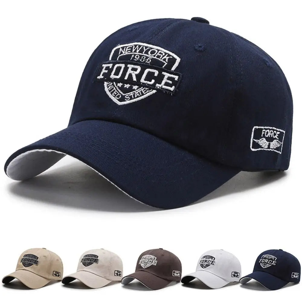 Embroidered Sun Protection Cap