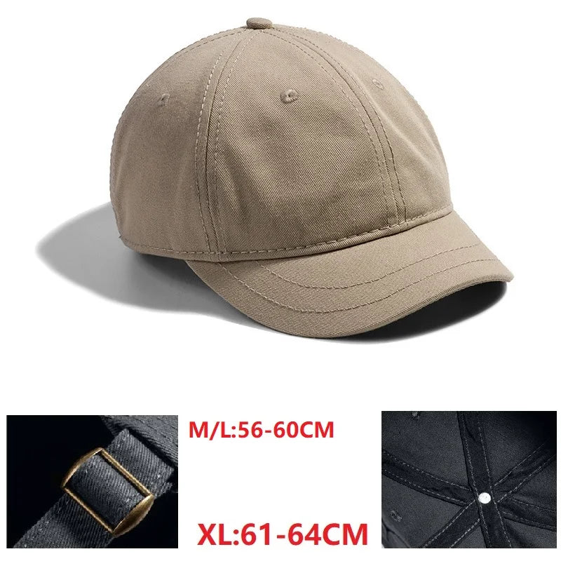 Large Size Wool Short Brim Hat