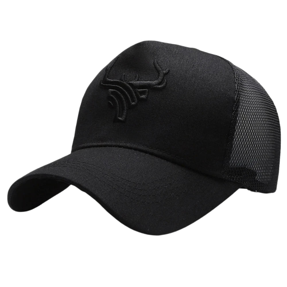 Antler Embroidery Baseball Cap