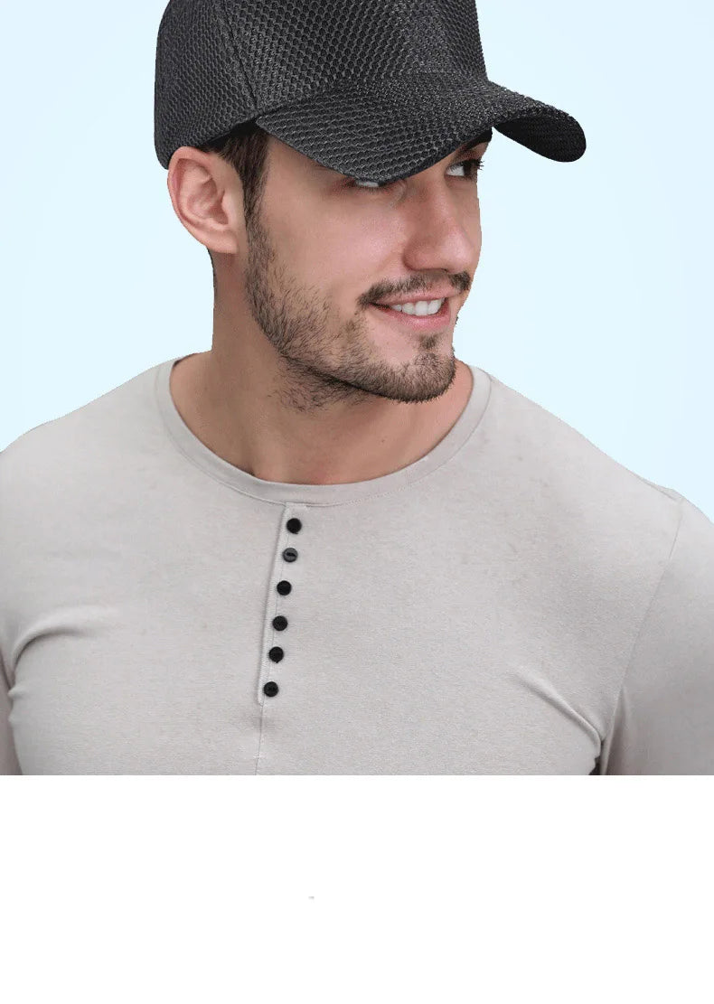 Plus Size Mesh Baseball Cap