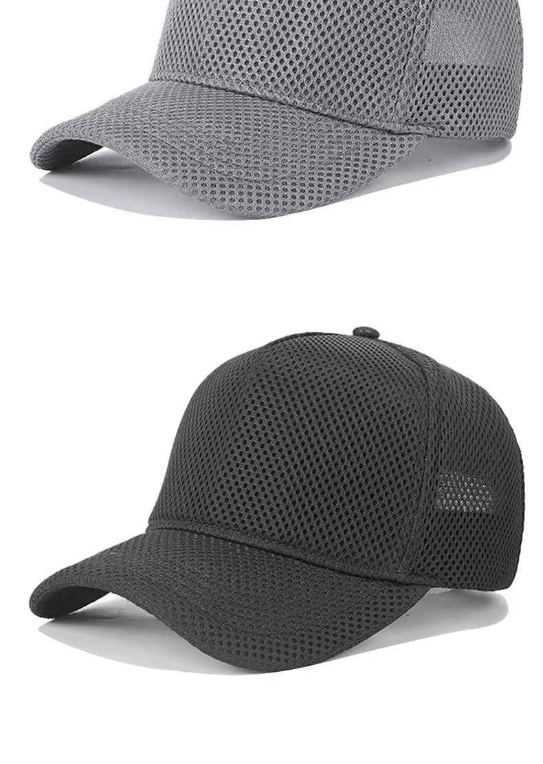 Plus Size Mesh Baseball Cap